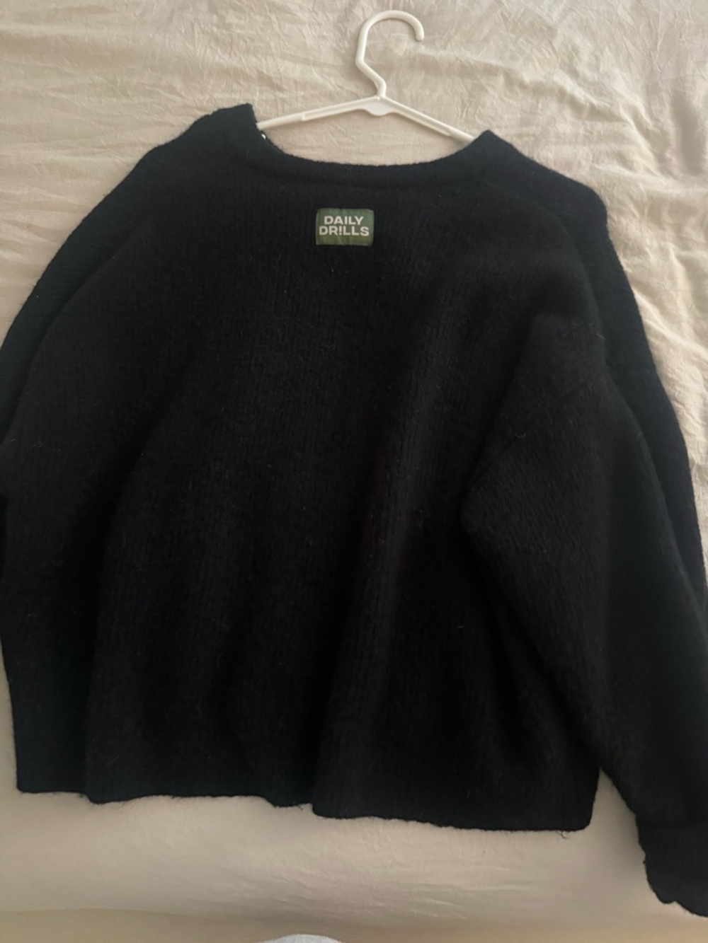 Daily Drills single button sweater